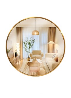 Buy A Wall Mirror With A Unique And Luxurious Design With A Distinctive Golden Frame in Saudi Arabia