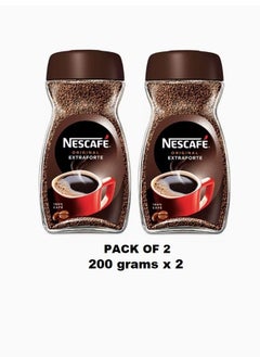 Buy Original Extraforte Coffee 200 grams Pack of 2 in UAE