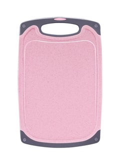 Buy Non-Slip Chopping Board Pink/Black 25.5 x 15.5cm in Saudi Arabia