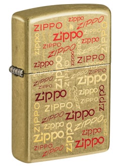 اشتري Zippo 48703 48267 Zippo Logos Design Windproof Lighter في الامارات