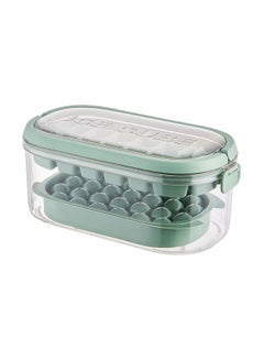 Buy Ice Cube Tray with Lid and Storage Bin for Freezer Portable Ice Cube Box Large Capacity in Saudi Arabia