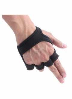 اشتري 1 Pcs Sports Workout Gloves, for Gym Powerlifting Gymnastic Fitness Sport Exercise Elastic Adjustable Compression Wrist Guards, Size L في الامارات