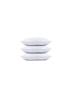Buy Feather Pillow With Microfiber Cover Set Of 3Piece in Saudi Arabia