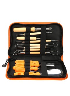 Buy Pumpkin Carving Tools 13PCS Sharp Manual Sculpt Pumpkin Lantern Carving Kit with Storage Bag Professional Pumpkin Cutting Supplies Tools Kit in Saudi Arabia