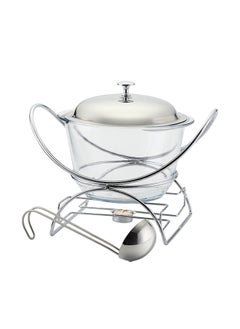 اشتري Cuisine Art Alore Stainless Steel Soup Warmer - 4.0-Liter Capacity - Elegant Food Warming Solution في الامارات