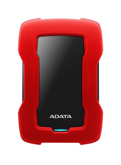 اشتري ADATA HD330 5TB USB 3.0, High-speed Shock-absorbing External Hard Drive, Extra Slim Portable Waterproof Mobile Hard Drive, (5TB Red) في السعودية