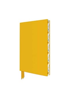 Buy Sunny Yellow Artisan Pocket Journal by Flame Tree Studio Paperback in UAE