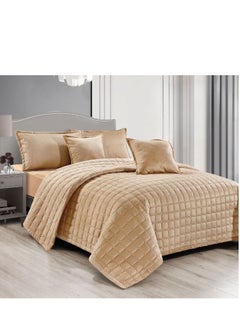 Buy Plain soft winter double bed sheet in Saudi Arabia