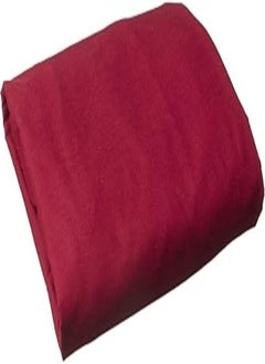 Buy Nice Home Bed Sheet 160 x 200 cm - Dark Red in Egypt