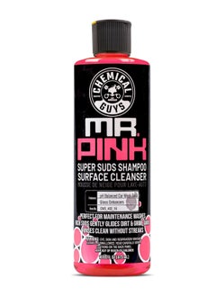 اشتري صابون غسيل السيارات الرغوي CWS_402_16 Mr. Pink من Chemical Guys (يعمل مع مدافع الرغوة أو مسدسات الرغوة أو غسيل الدلو) آمن للسيارات والشاحنات والدراجات النارية والمركبات الترفيهية والمزيد، 16 أونصة سائلة، برائحة الحلوى في الامارات