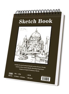 4 Pack A5 Kraft Cover Notepad Blank Paper Sketchbo... - Grandado