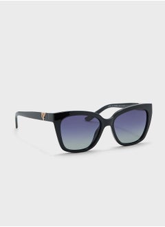 Buy Gradient Oversized Rectangle Shape Sunglasses in Saudi Arabia