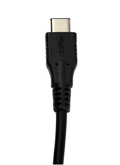 Buy USB 3.1 USB-C Male To USB-B Data Cable Black in UAE