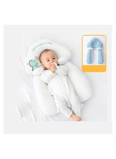 Buy Baby Head Shaping Pillow, Anti-Startle Pillow Sleeping Accessories for Little Kids, Cover is Made of Breathable Pure Cotton, Correcting Head Deviation, Portable Machine Washable Bassinet Bedding in Saudi Arabia