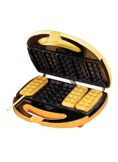 Buy 800W 5-Segment Waffle and French Toast Maker Yellow and Black 8.9 x 24.1 x 24.1 cm FTW200 in Saudi Arabia