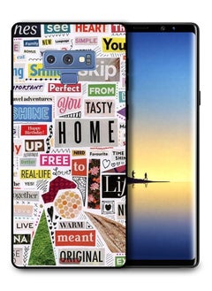 Buy Samsung Galaxy Note 9 Protective Case Cover Meant Original Stickers in UAE