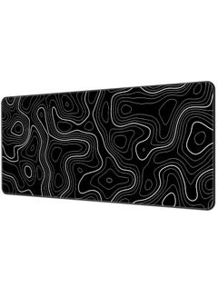 Buy Large Mouse Pad Extended Gaming Mouse Pad Non-Slip Rubber Base (800 * 300 * 3mm）Black in UAE