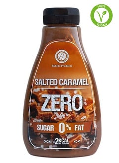 Buy Delicious Rabeko Zero sauce Salted Caramel 425ml Low Calorie Zero Sugar in UAE