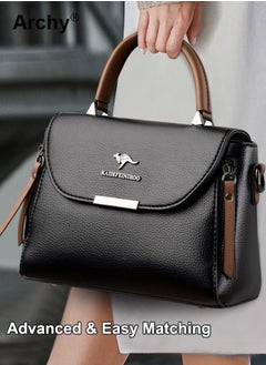 Buy Women Shoulder Crossbody Bag Large Capacity Compact and Exquisite Women Handbag in UAE