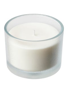 Buy Scented candle in glass, Scandinavian Woods/white, 50 hr in Saudi Arabia