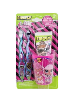 Buy Firefly LOL Surprise 2 Toothbrushes, Beaker & Toothpaste in UAE