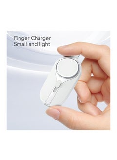 Buy Mini Power Emergency Pod Keychain Portable Charger for IPhone Ultra Compact External Fast Charging Power Bank Battery Pack Key Ring Cell Phone Charger Apple in UAE