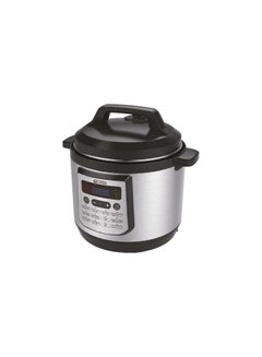 Buy Multifunctional Electric Pressure Cooker, 8 Liters, 9 Safety Stages, 1200 Watts, Silver. in Saudi Arabia