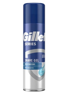 Buy Gillette Series shaving gel 200 ml Moisturizing in Saudi Arabia