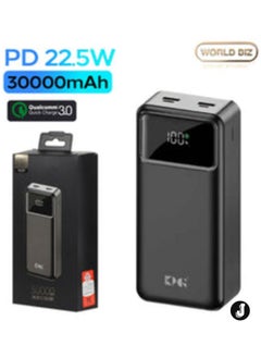 اشتري "New KPg-302 30,000mAh Power Bank – Ultra High-Capacity Portable Charger for Extended Device Charging" في الامارات