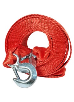 اشتري Tow Rope Heavy Duty With Two Hooks Car Tow Rope 10 Ton 8 Meter Car Breakdown Towing Rope SAFARI في السعودية