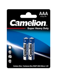 Buy Camelion Super Heavy Duty Batteries R6/AAA/Pack of 2 in Egypt