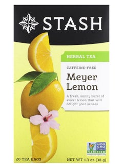 اشتري Herbal Tea Meyer Lemon Caffeine-Free  20 Tea Bags 1.3 oz (38 g) في الامارات