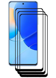 Buy 3 Pieces Antistatic ESD Dustproof Premium Quality High Definition Tempered Glass Screen Protector Designed For Huawei nova 9 SE in UAE