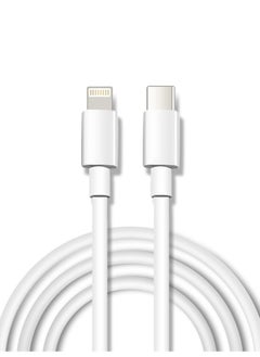 Buy iPhone Charger Cable 2M [MFi Certified] USB C to Lightning Cable Fast Charging Power Delivery PD 20W iPhone Cable for iPhone 14/14 Pro/14 Plus/14 Pro Max, iPad Pro, iPhone 8-13 All Series in Saudi Arabia