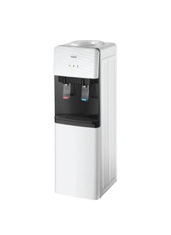 Buy Flexy Water Dispenser  2-Tap Hot & Cold Stainless Steel Tank Compressor Cooling Auto Temp Control Overheat Protection With storage. in UAE