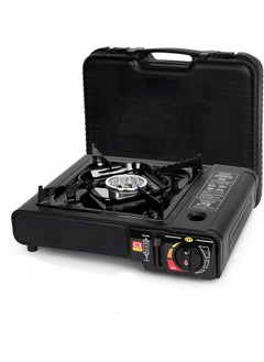 Buy Portable gas stove for trips and camping with an automatic ignition feature, lightweight and safe, equipped with a carrying bag in Saudi Arabia