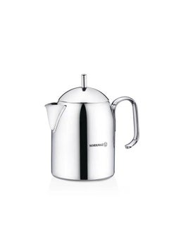 Buy Stainless Steel Korkmaz Pera tea pot 0.7 litres in Saudi Arabia