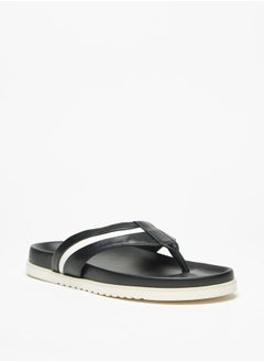 اشتري Men Textured Slip-On Sandals في الامارات