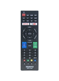 اشتري Sharp Smart TV Remote | Replacement TV Remote Control Compatible for Sharp Smart LCD LED TV's Black في السعودية