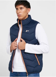 Buy Zip Through Puffer Gilet in UAE