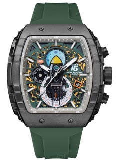 اشتري T5 Men's Chronograph Silicone strap Watch في الامارات