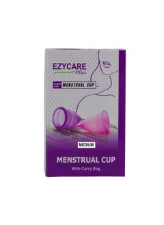 Buy Menstrual cup Medium with carry Bag in UAE