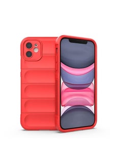 Buy Magic Shield TPU Case Anti Slip Superior Protection , Shock Absorption For Iphone 11 Red in Egypt