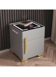 اشتري Smart bedside table rechargeable and multifunctional wireless Charging and BT speaker for bedroom في الامارات