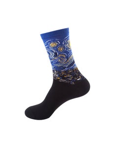 Buy Unisex Absorb Sweat and Deodorize Socks 3 Pairs High Quality Socks One Size Fits All in Saudi Arabia