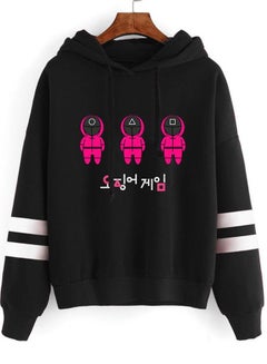 اشتري Squid Game Parallel Bars Print Hoodie Teenager Daily Unisex Sweatshirt L في السعودية