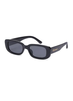 Buy Stylish Polarized Square Framed Sunglasses For Women and Men Black in UAE