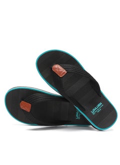 Buy 2023 New Men's Anti-Skid Flip-Flops Black in Saudi Arabia