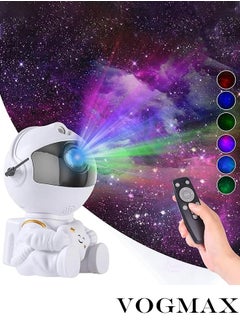 Buy Muti-Color Sitting Astronaut Projector Ocean Wave Star Light Galaxy Projector Baby led Astronaut Lamp Starry Night Light in Saudi Arabia