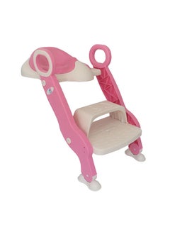 Buy Steps Baby Potty Traning Seat Pink in UAE